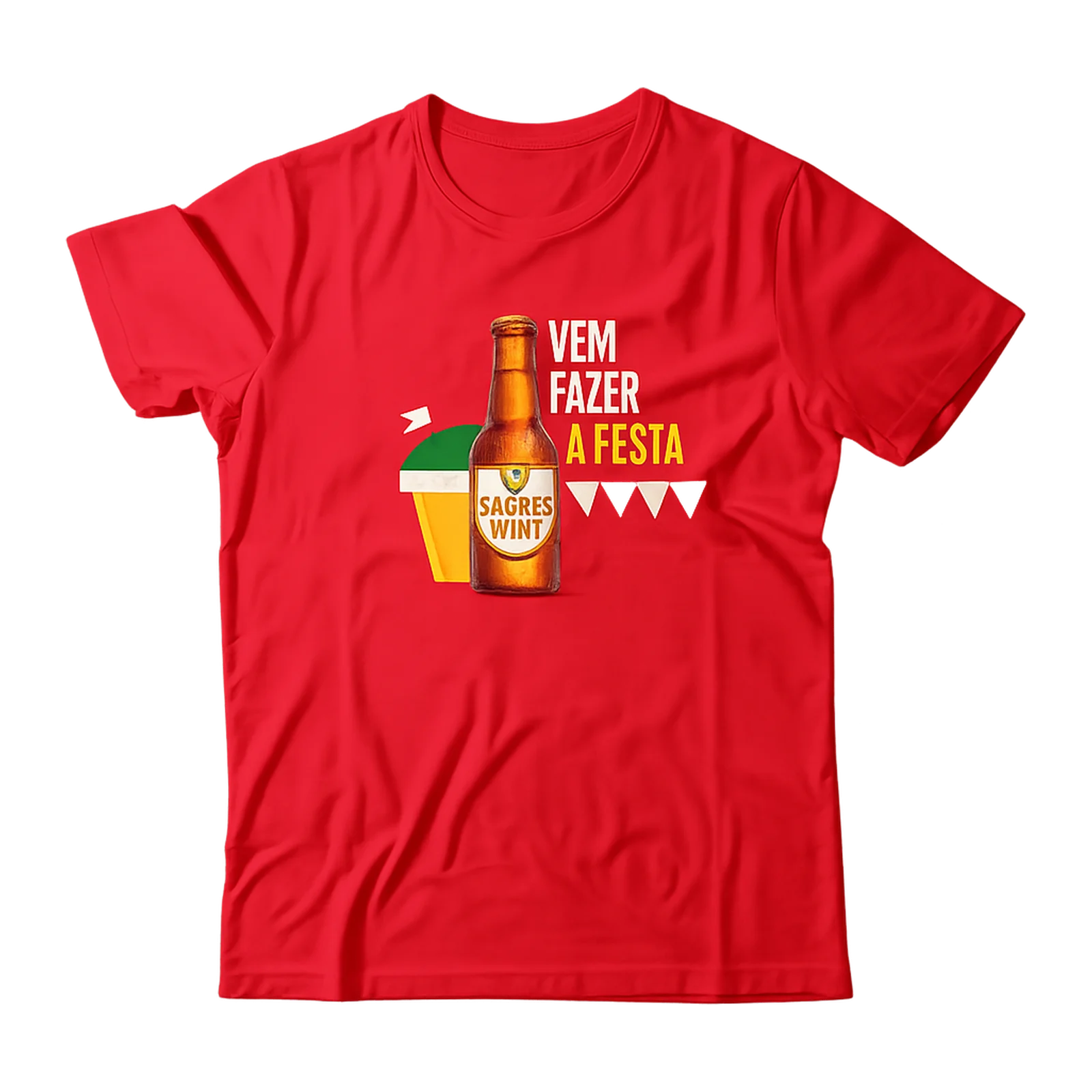 Sagres — T-shirt serigrafada